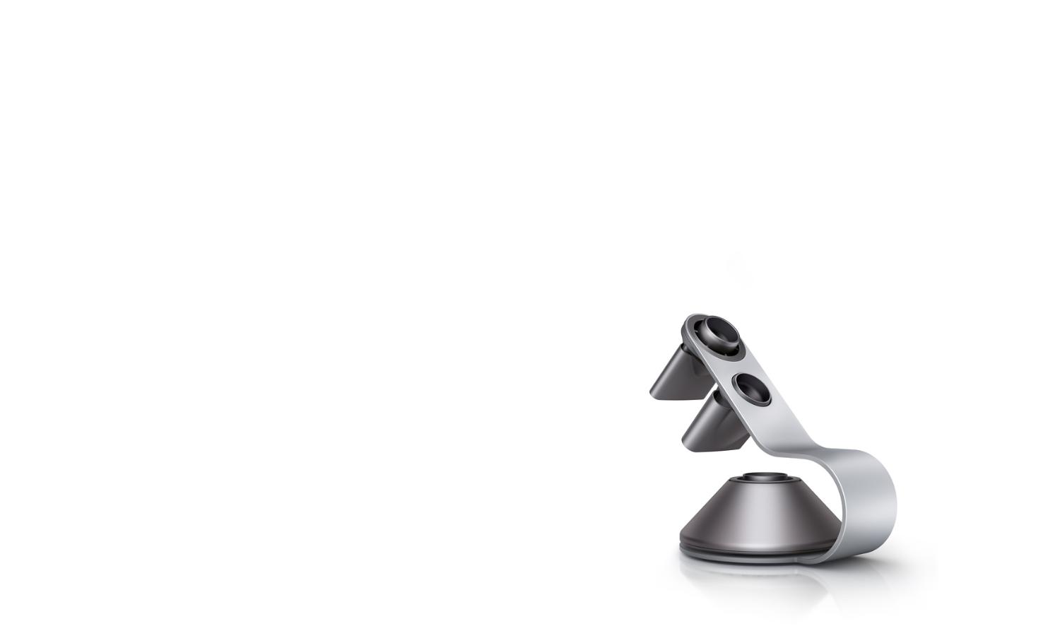 Steel display stand for Dyson Supersonic™ hair dryer