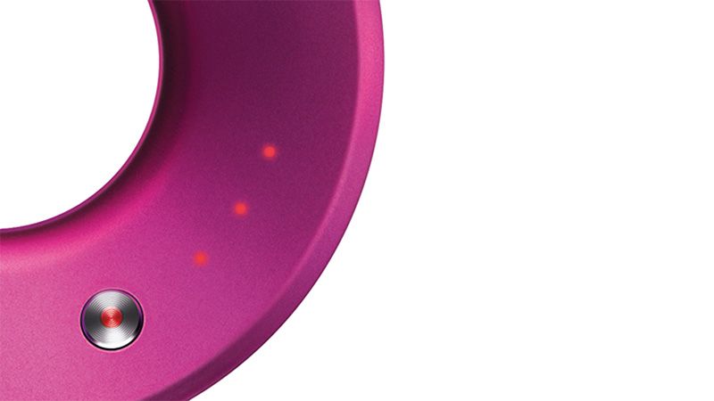 Dyson Supersonic™ hair dryer temperature control buttons Dyson Supersonic™ hair dryer temperature control buttons