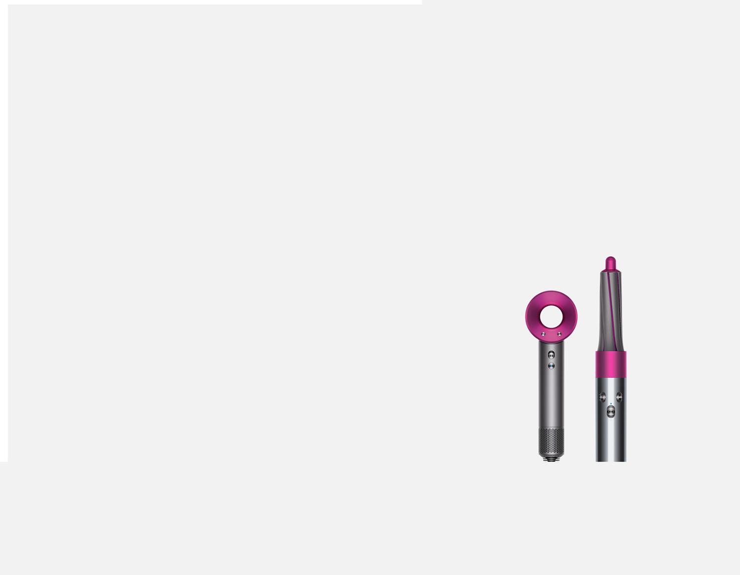 Dyson Supersonic™ hair dryer and Dyson Airwrap™ styler