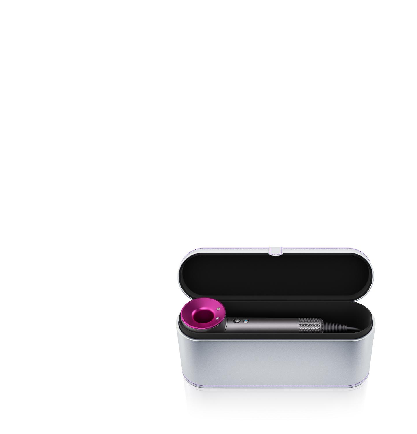 Dyson Supersonic™ hair dryer with platinum case