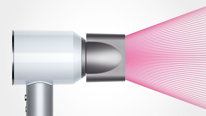 Watch the video Using the Dyson smoothing nozzle