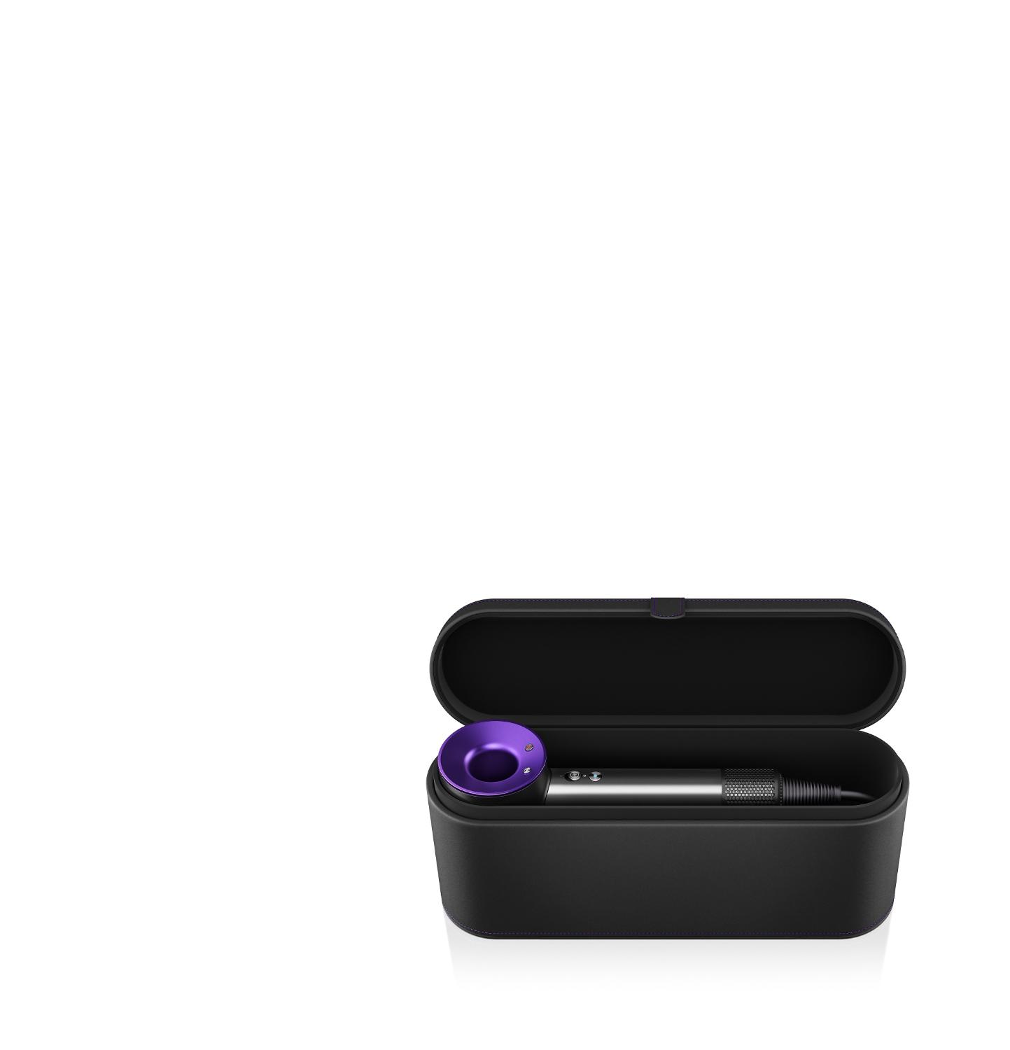Dyson Supersonic™ hair dryer with leather case