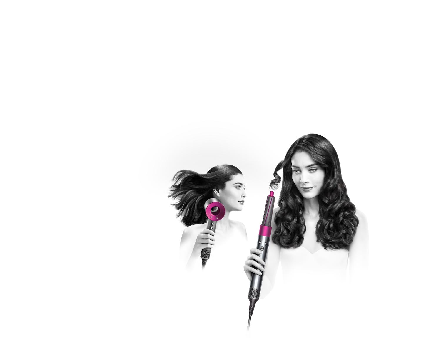 Dyson Supersonic™ hair dryer and Dyson Airwrap™ styler