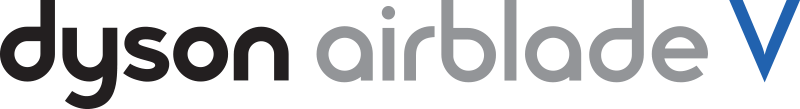 dyson-airblade-v-white-logo Dyson Airblade V White logo