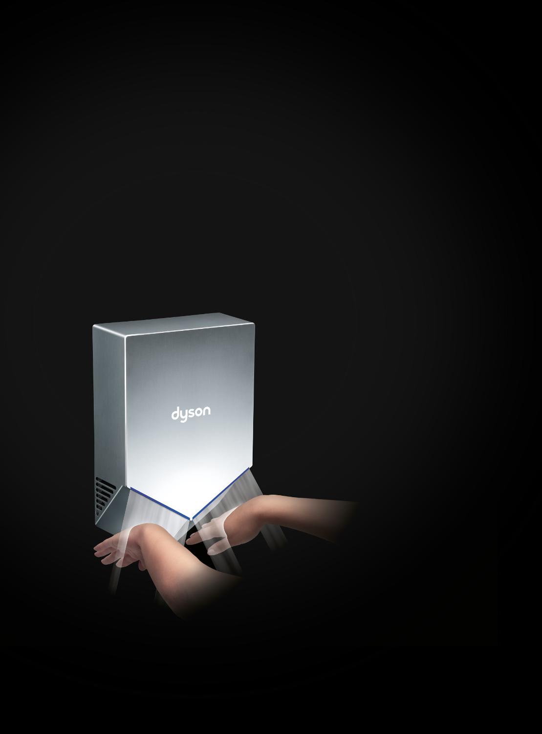 Hand sunder Dyson Airblade V hand dryer