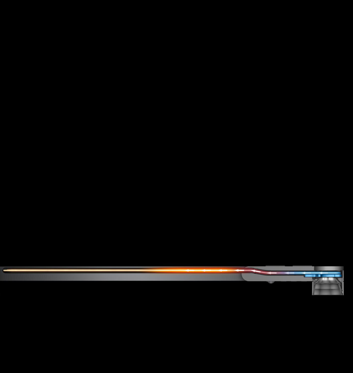 Heat Pipe cooling technology in the Dyson Lightcycle™ task light