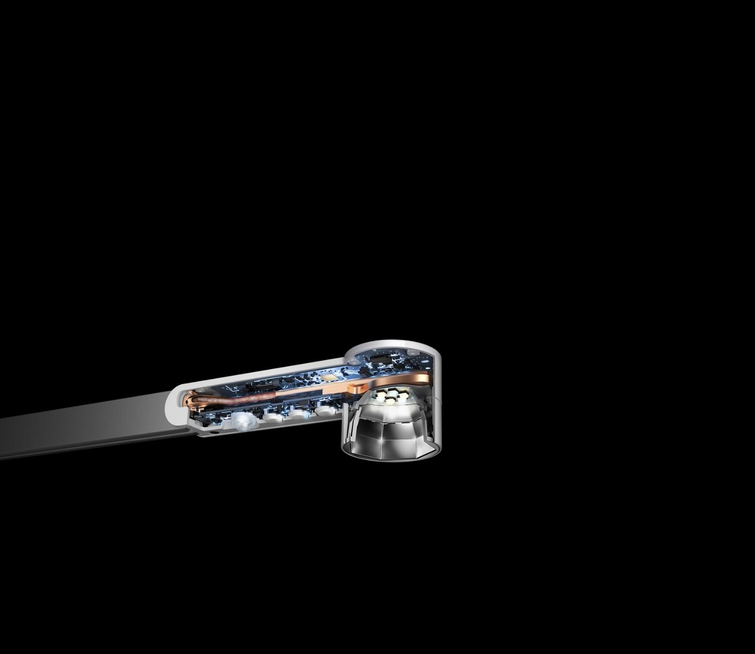 Heat Pipe cooling technology in the Dyson Lightcycle™ task light