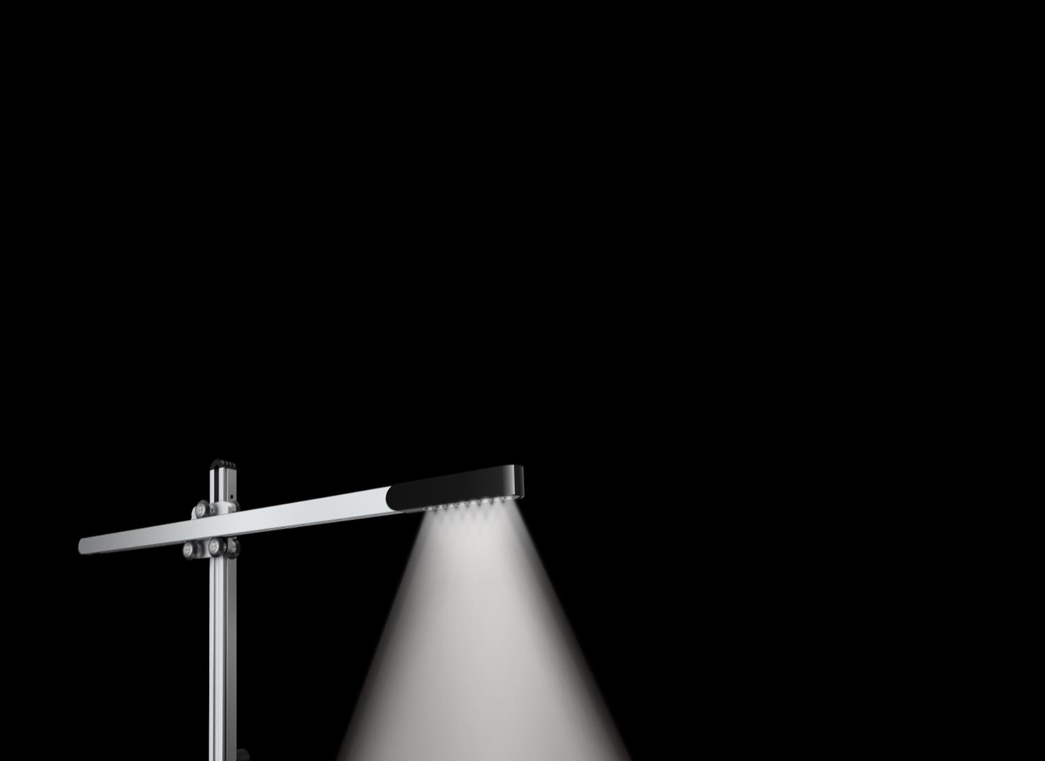 Faisceau de la lampe de travail Dyson CSYS