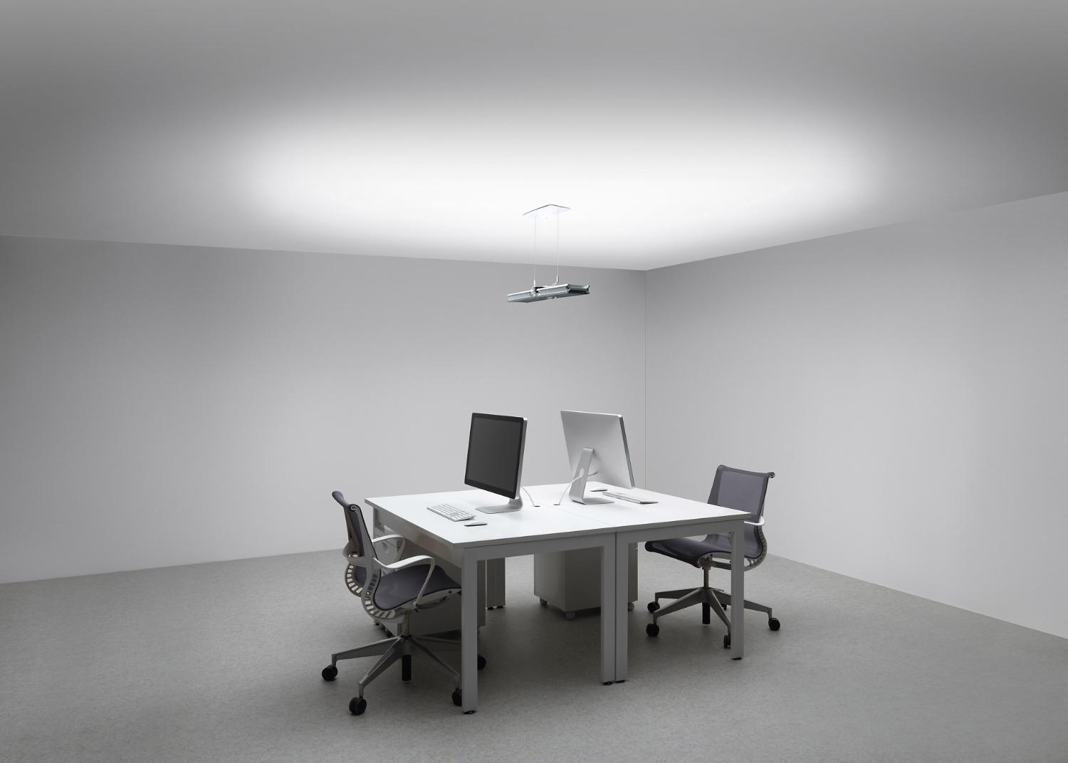 Cu-Beam Up light over desks