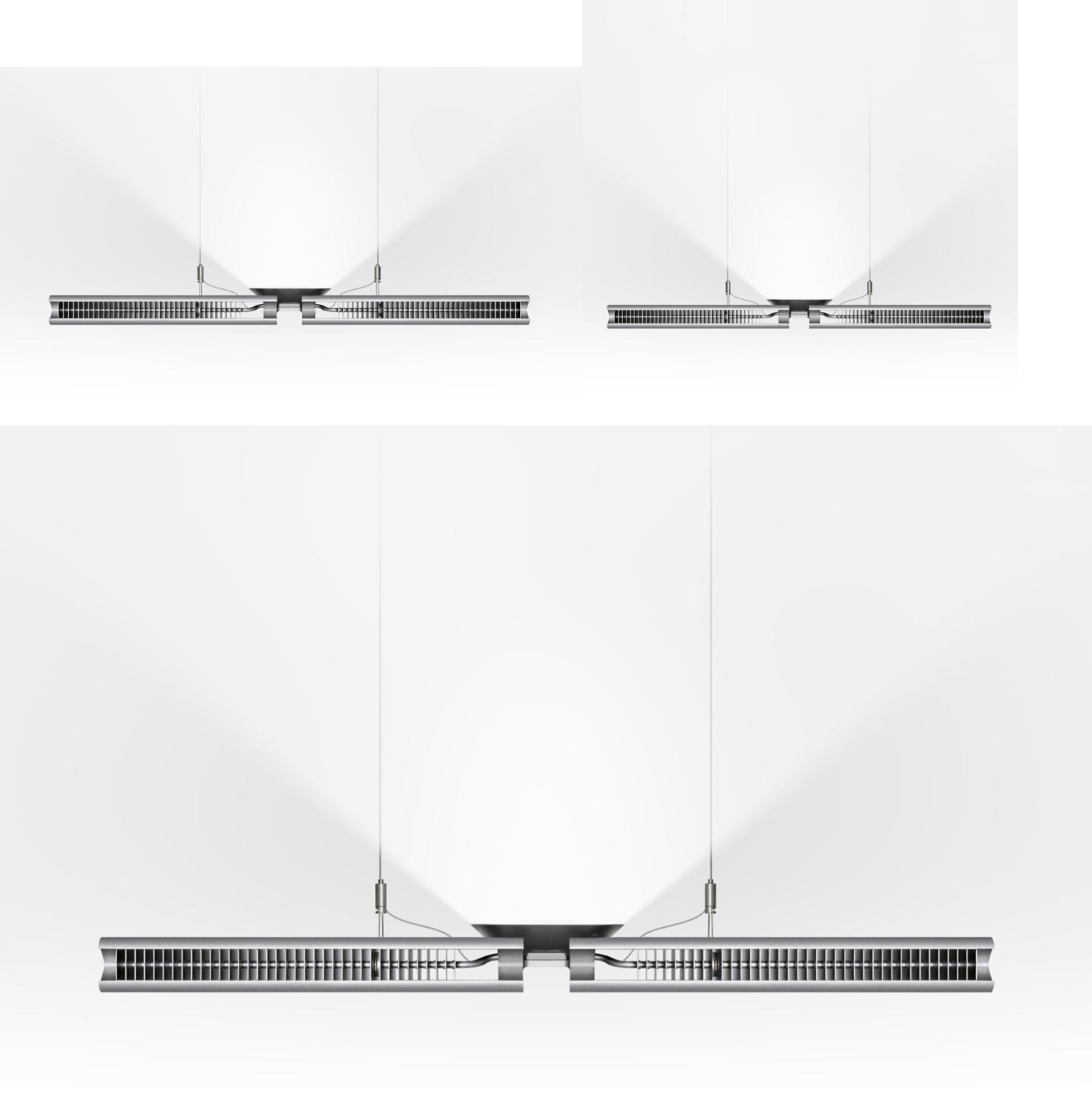 Cu-Beam Up LED light on white