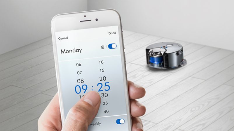  Smartphone with Dyson Link app