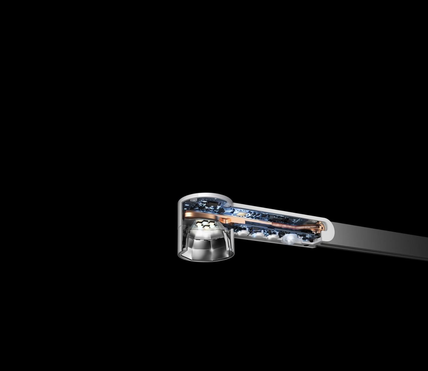 Heat Pipe cooling technology in the Dyson Lightcycle™ task light