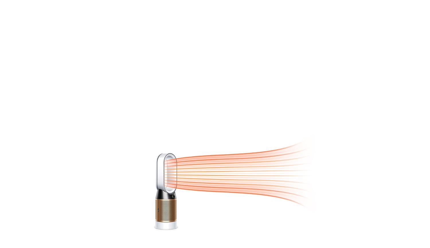 Dyson pure hot + cool cryptomic projecting purified airflow