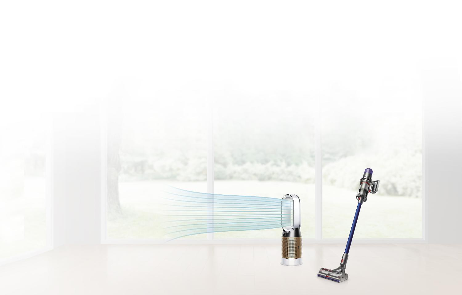 Dyson technology helps create a cleaner, healthier home