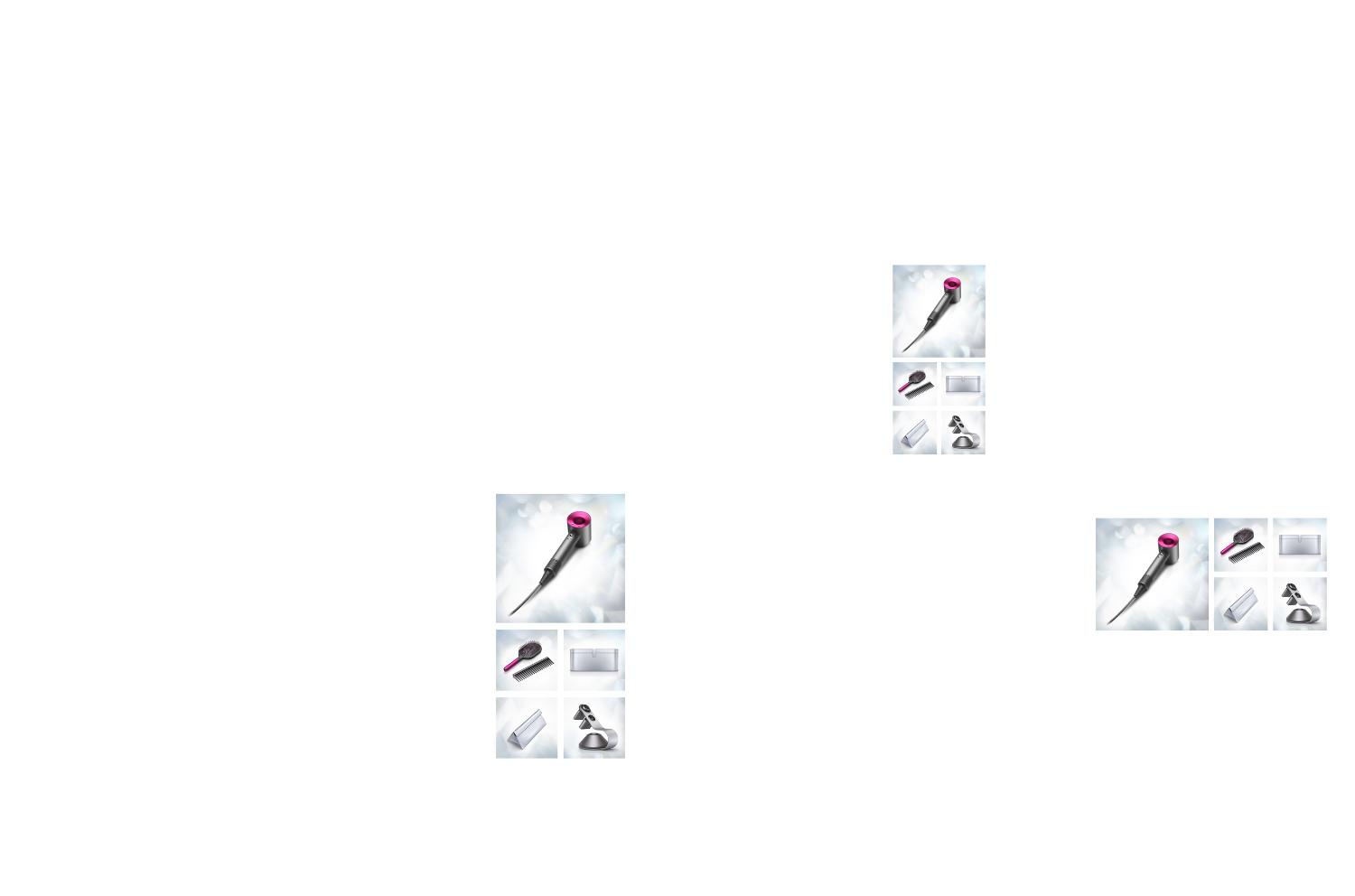 Dyson Supersonic™ emerging from paper art