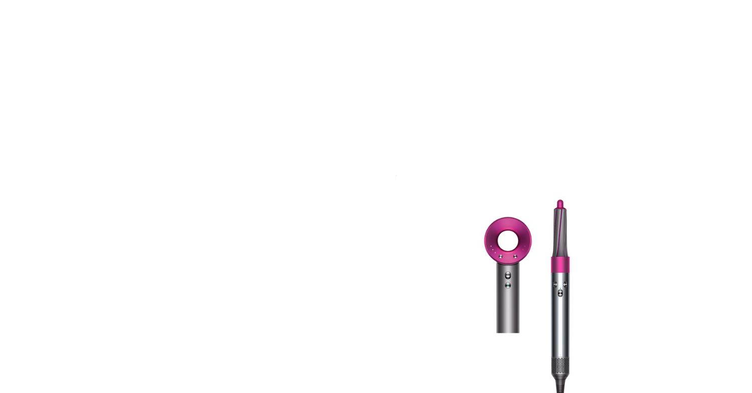 Dyson Supersonic™ hair dryer with tools and accessories including bag, case, comb and display stand