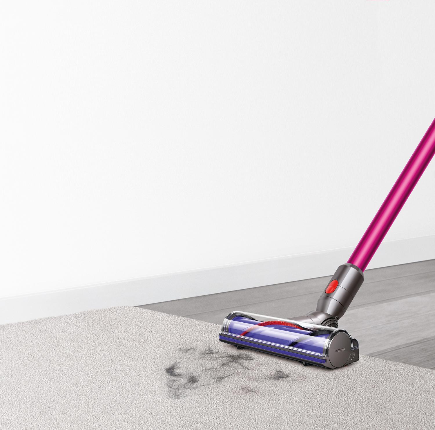 Dyson cleaner head on carpet