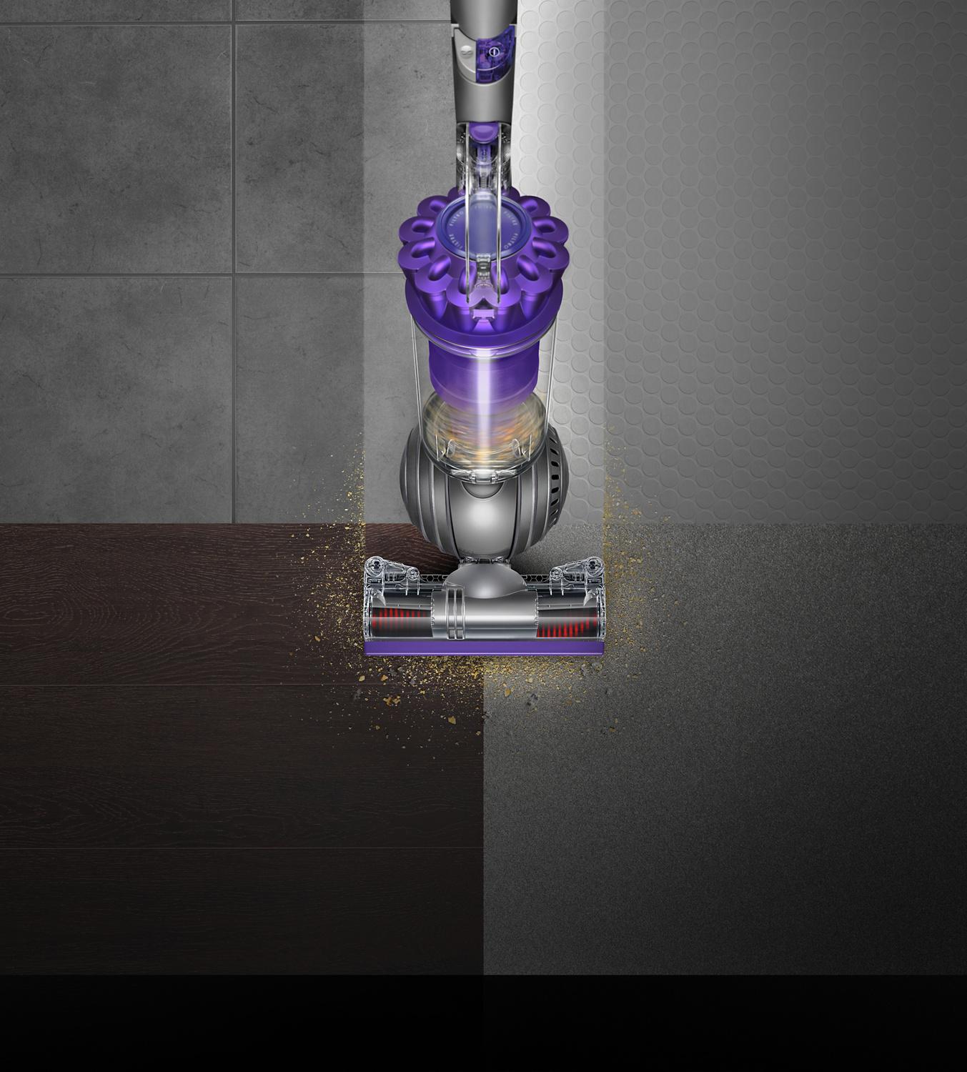 Ball Animal 2 seals in vacuum suction across all floor types.