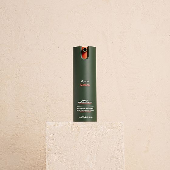 Dyson Amino leave-in scalp bubble treatment with refill.