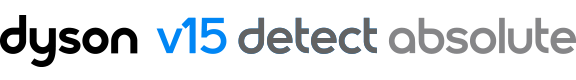 Dyson V15 detect absolute logo