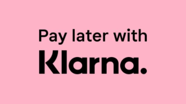 Grafika przedstawiająca operatora płatności Klarna z napisaem pup teraz i zapłać później