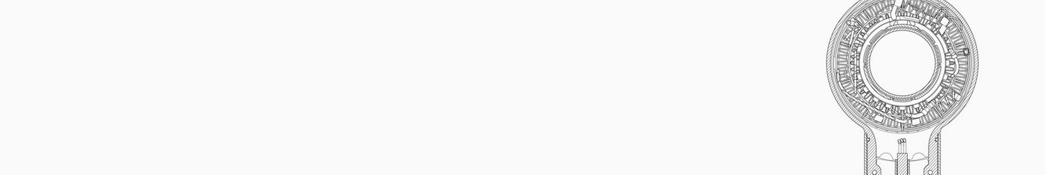 Black and white cutaway of a Dyson Supersonic hair dryer