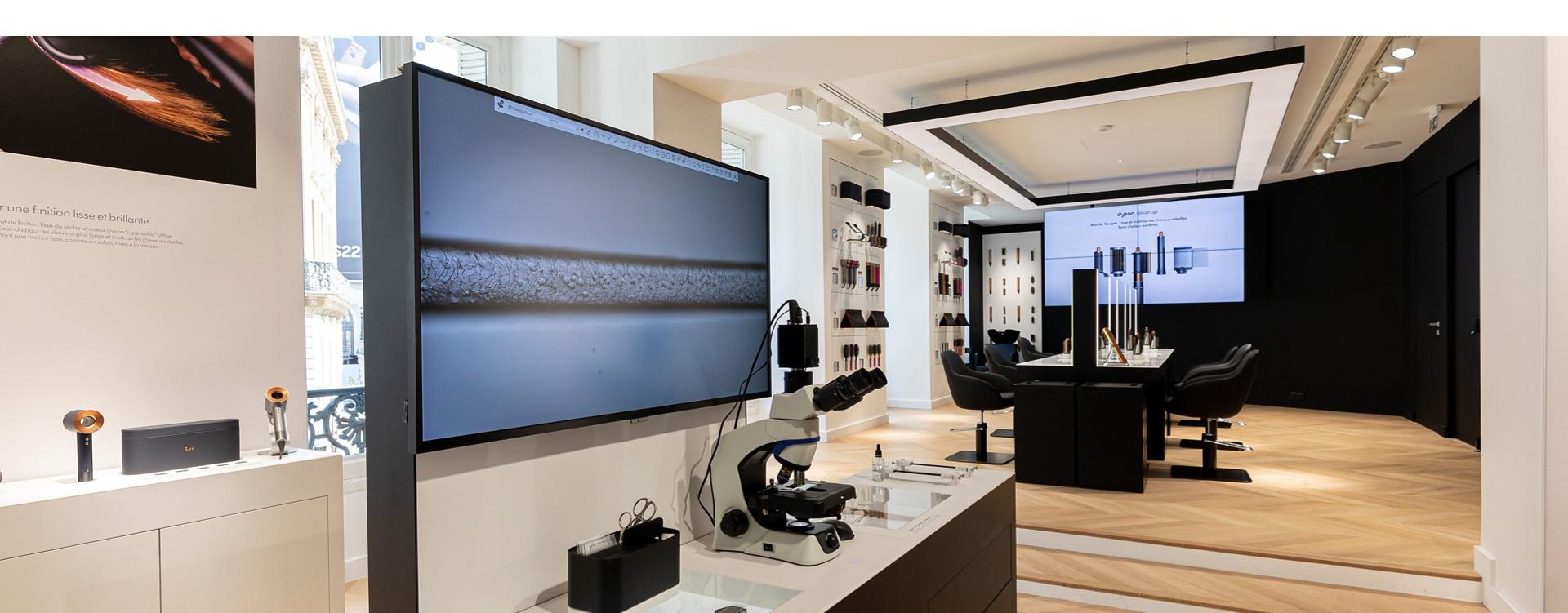 Dyson Beauty Lab hair science