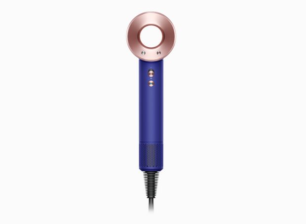 The Dyson Supersonic hair dryer Vinca Blue & Rosé