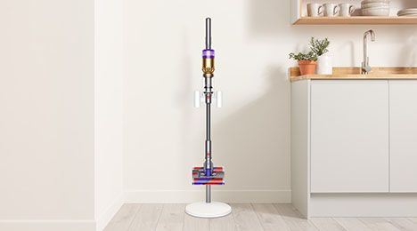 Freistehende Aufbewahrungs- und Ladestation für Omni-glide