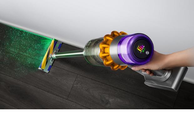 Dyson V15 vaccuum laser
