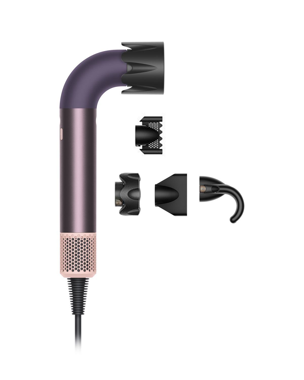 新品未開封Dyson Supersonic r Dyson Supersonic r™ hair dryer Straight+Wavy | Jasper plum