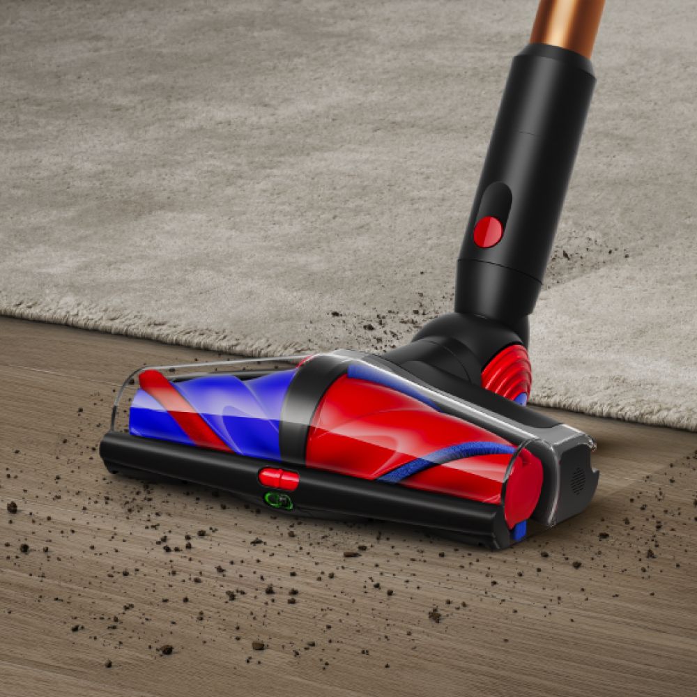 The filter of a Dyson vacuum cleaner.