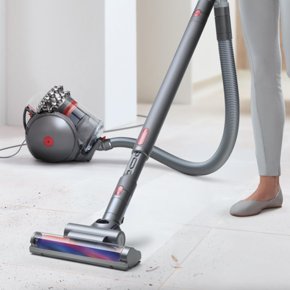 The Dyson Canister upright vacuum.