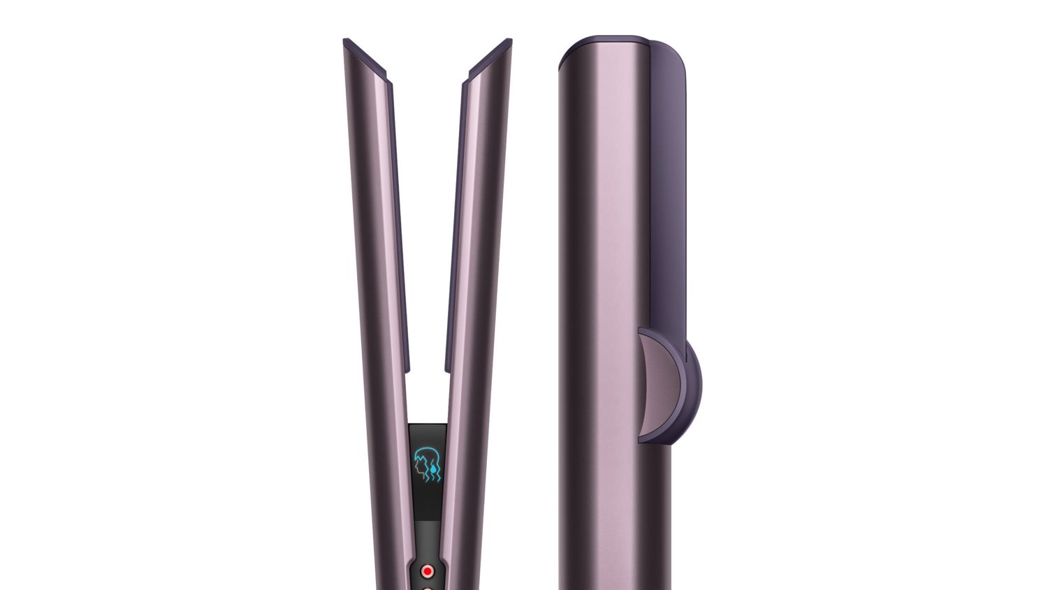 The Dyson Airstrait straightener is used to dry and style hair from wet.
