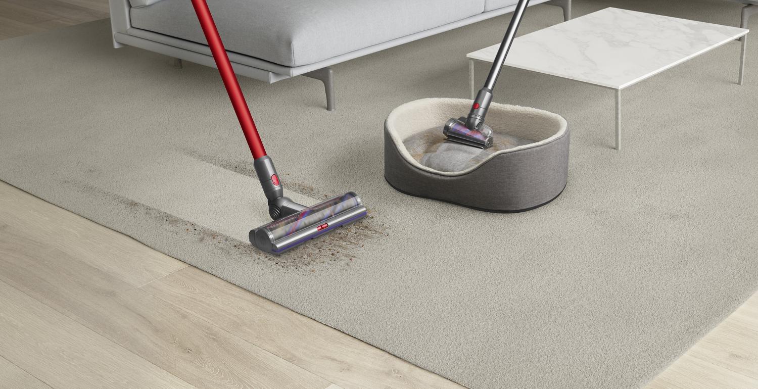 Dyson Digital XL Motorbar cleaner head and Hair screw tool