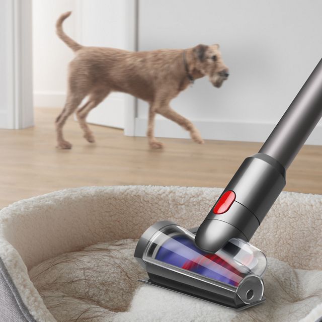 Aspiradora sin cable con mini cepillo para limpieza de mascotas