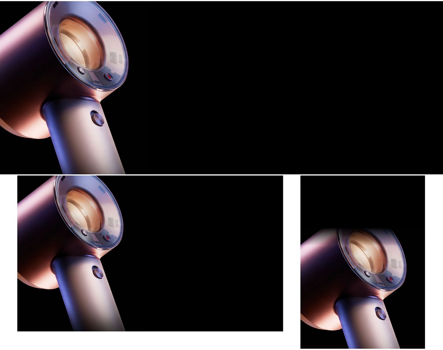 The filter and motor inside the Dyson V10 vacuum.