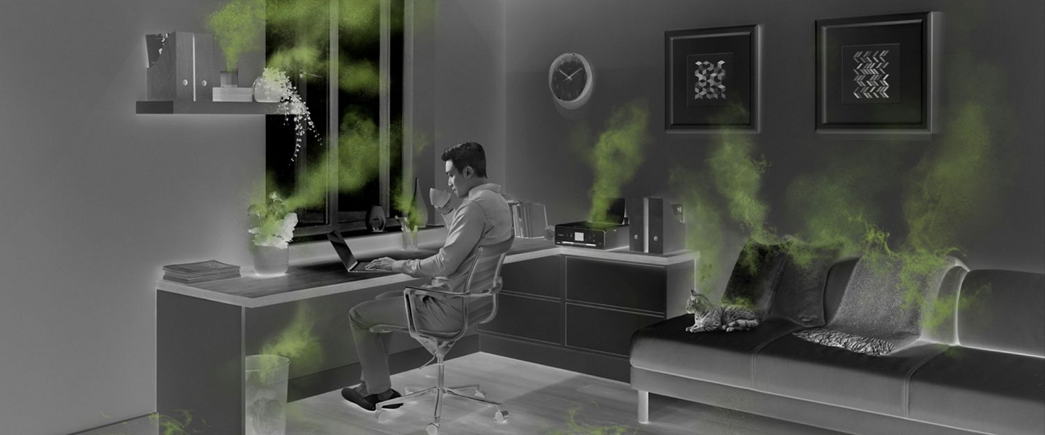 Pollutants in and around the house