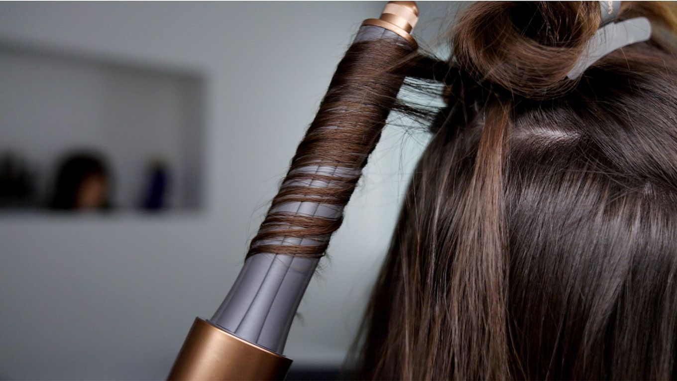 Airwrap utilisé pour faire des boucles