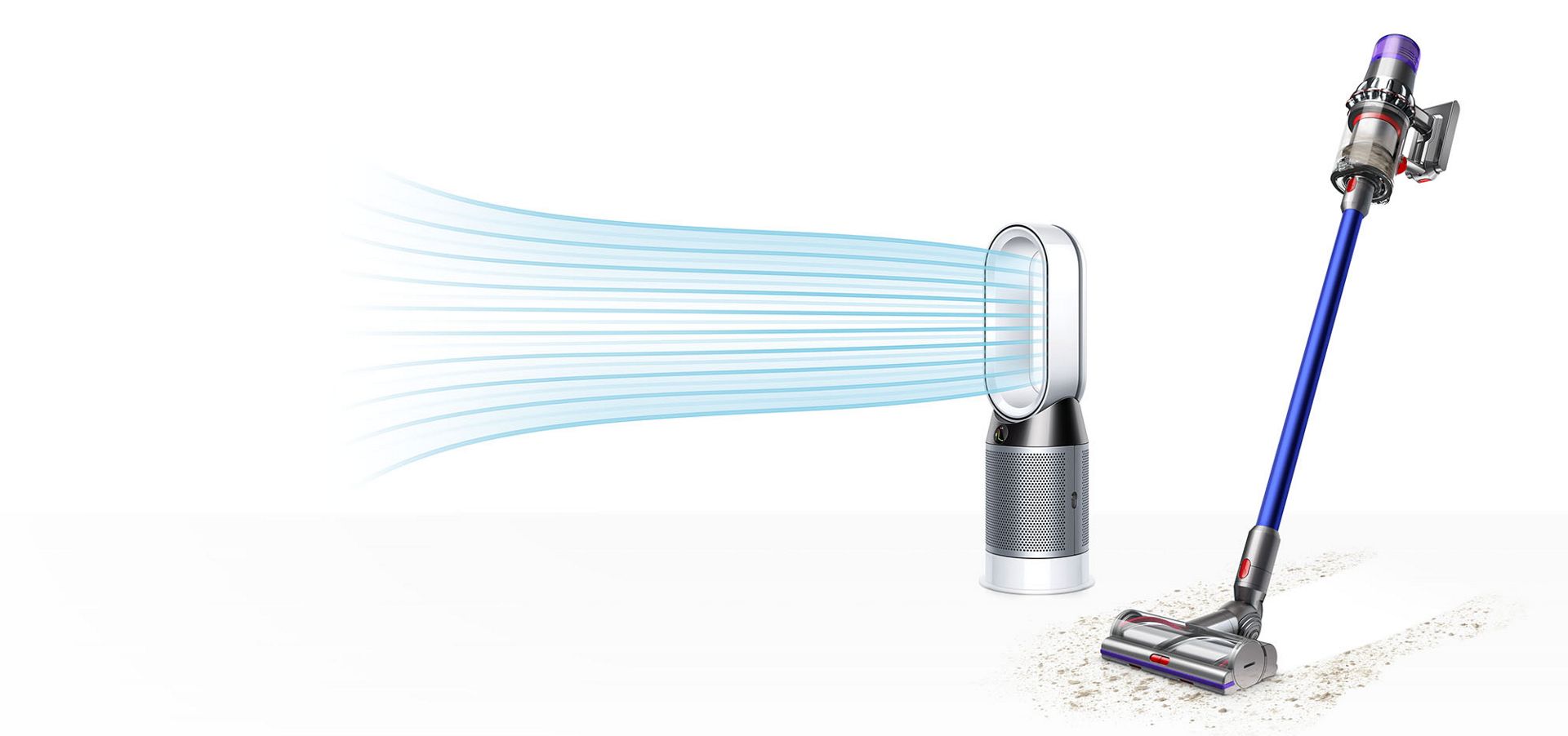 Dyson V11™ vacuum and Dyson Pure Cool™ air purifier