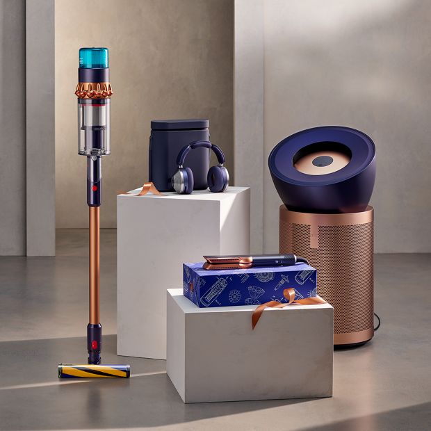 Produkty Dyson przedstawione na wystawie