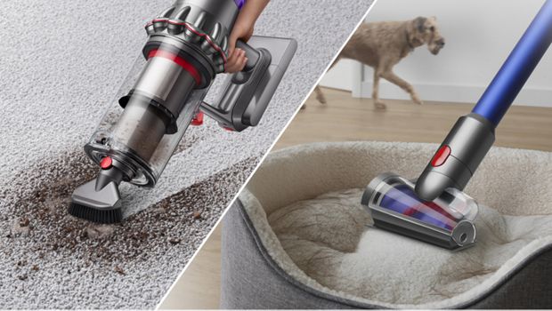 The Stubborn dirt brush and Hair screw attachments for Dyson vacuums.