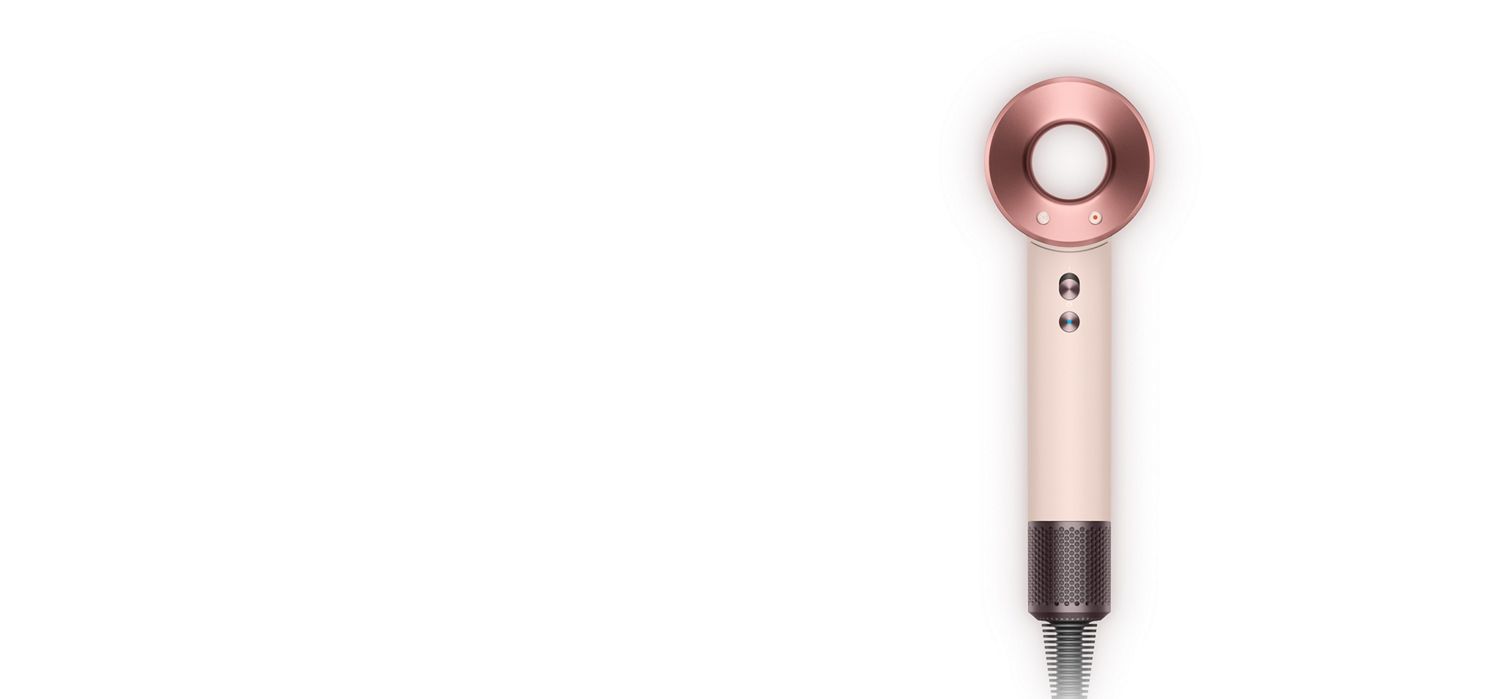 Regalos parael día de la madre 2024 Secador de Pelo Supersonic y Moldeador de Pelo Airwrap  en ceramic pink y rose gold