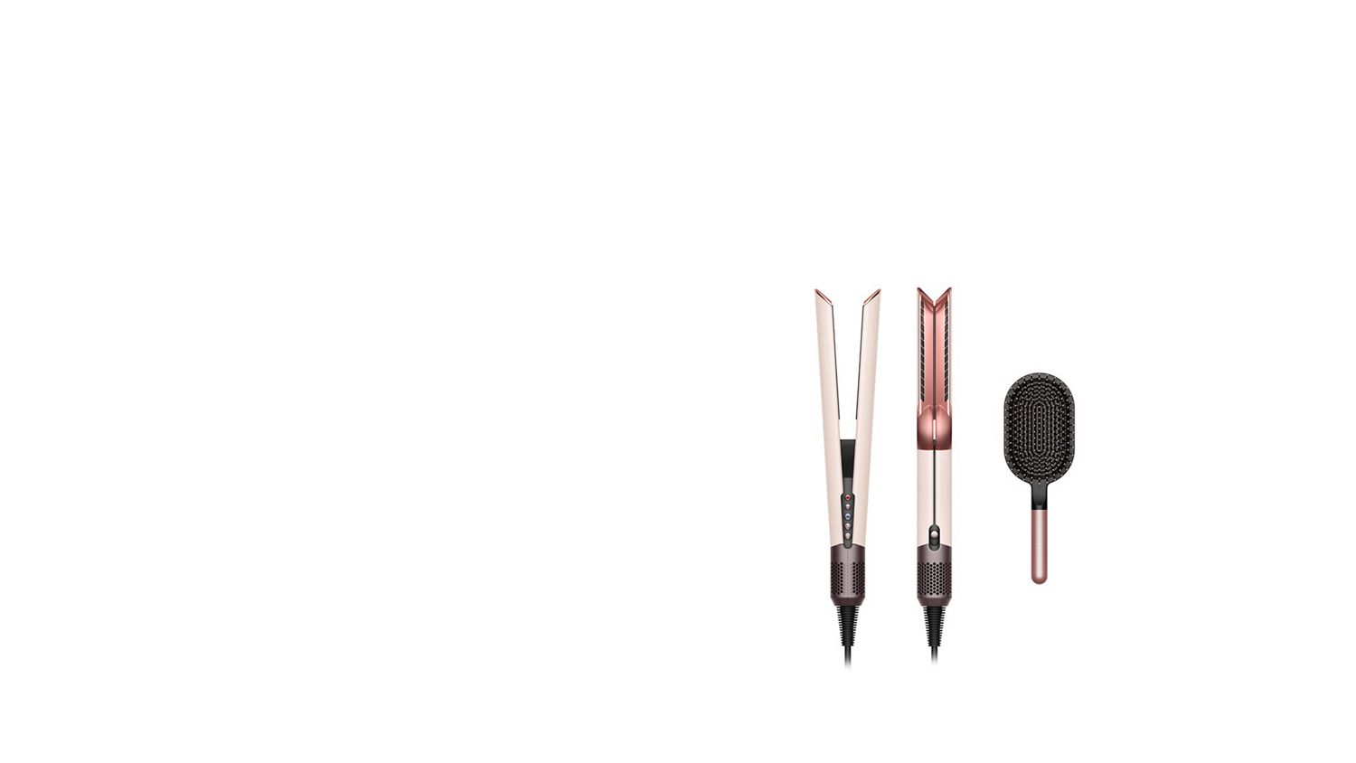 Dyson Airstrait™ straightener Ceramic pink and rose gold Dyson