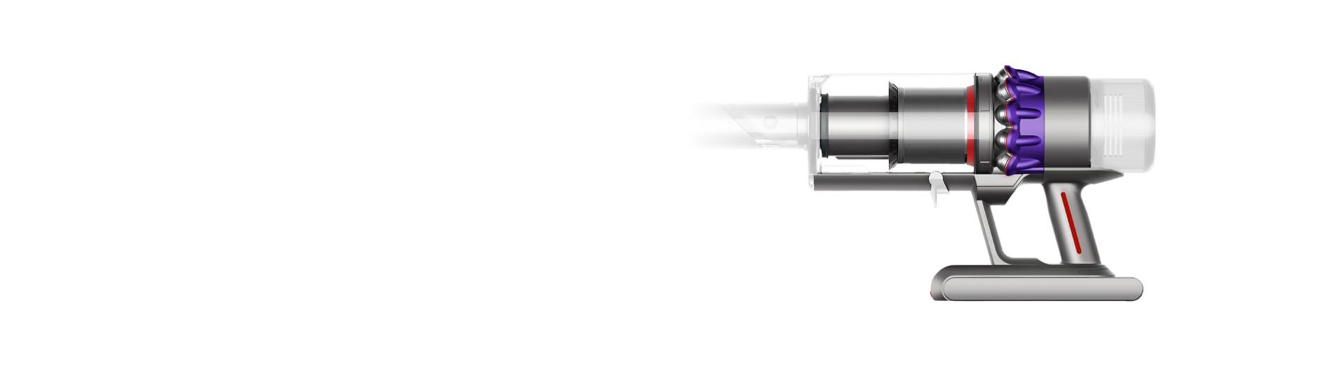 A side view of Dyson engine body.