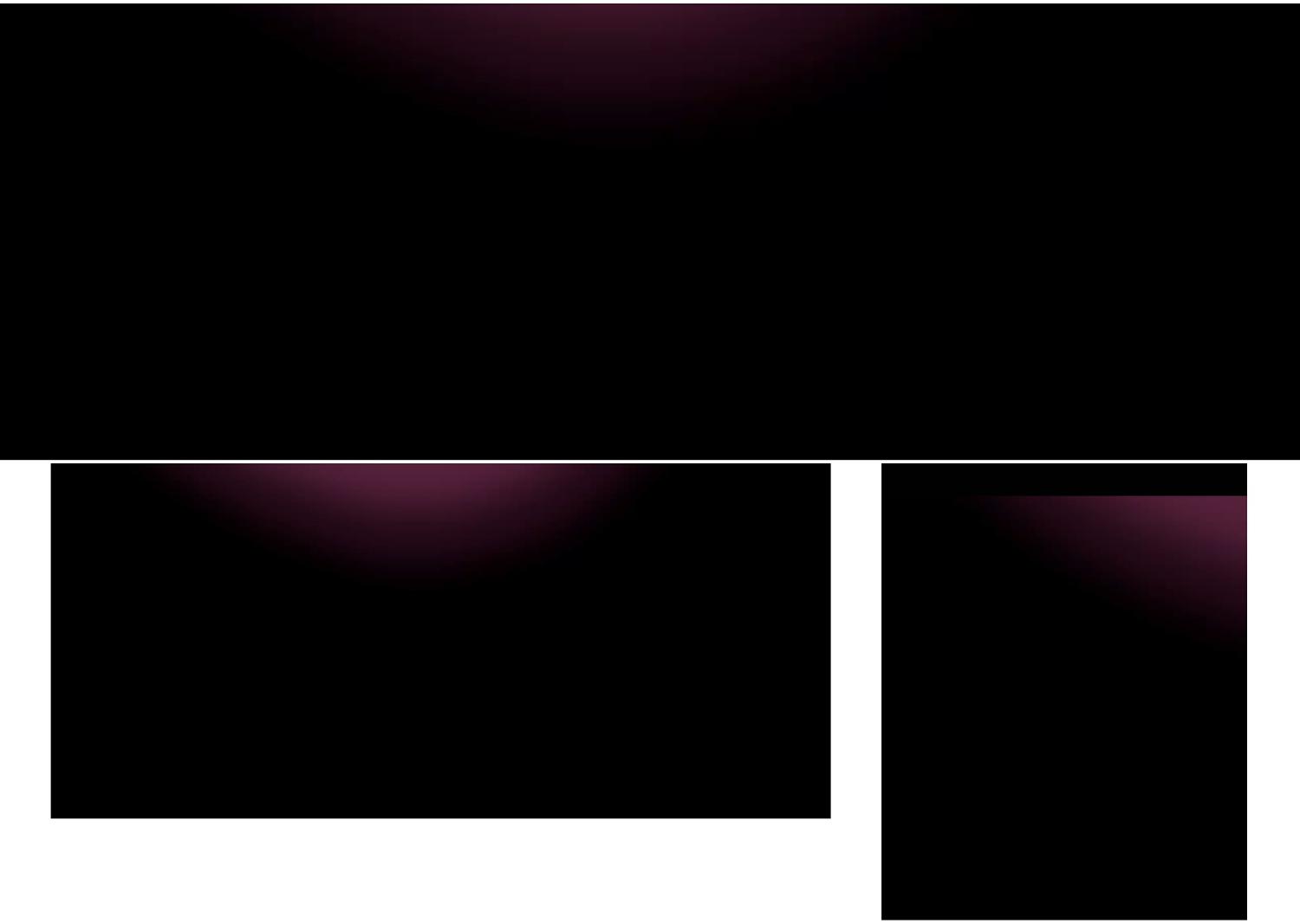 A pink light leak on a black background.