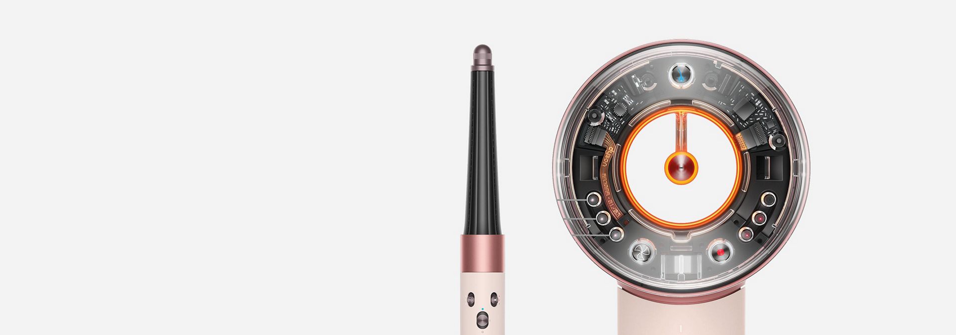 Dyson Airwrap ID multi-styler and dryer and Supersonic Nural hair dryer.