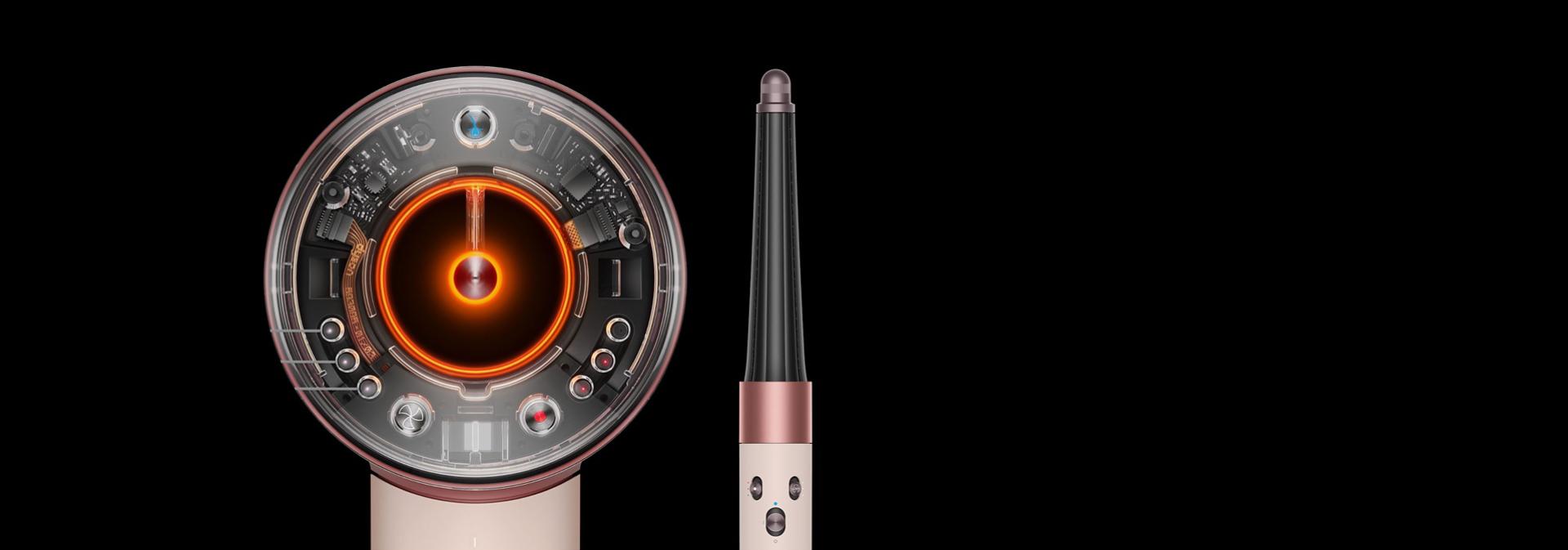 Dyson Airwrap ID multi-styler and dryer and Supersonic Nural hair dryer.