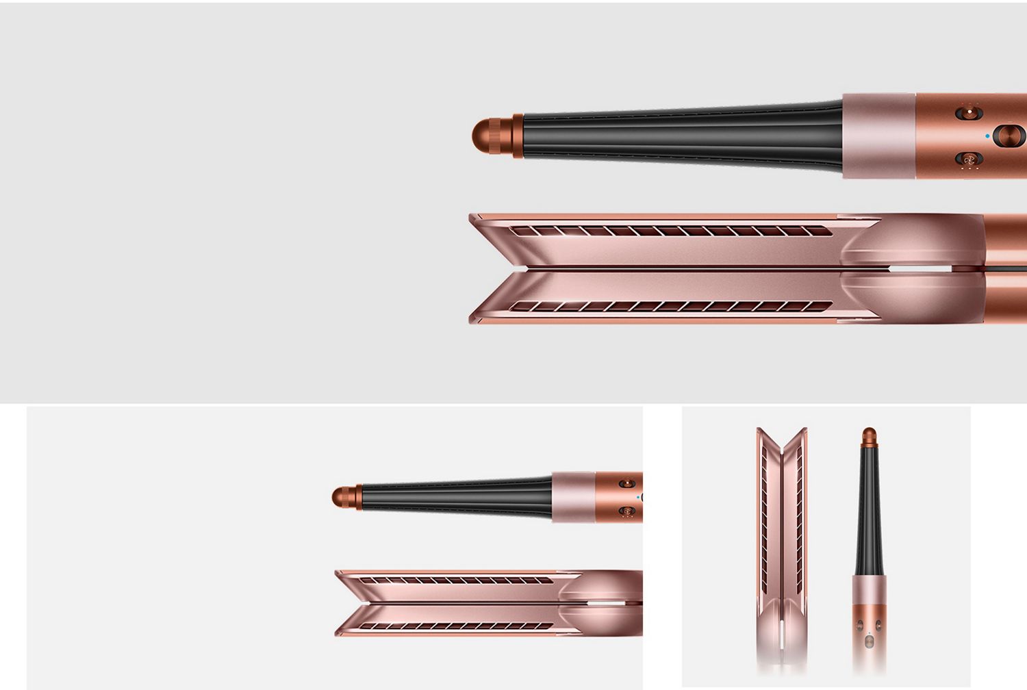 Dyson Airwrap ID multi-styler and dryer and Supersonic Nural hair dryer.