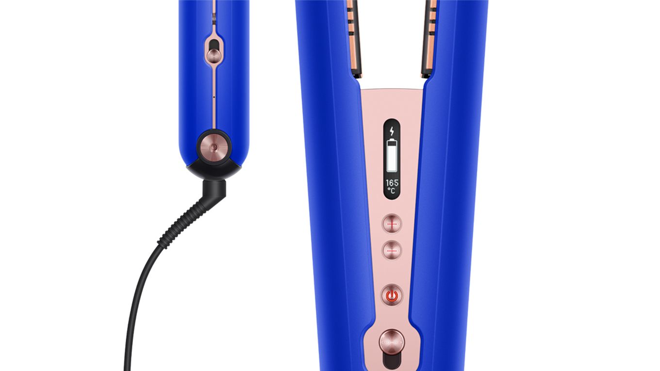 Plancha de pelo Dyson Corrale Blue Blush Dyson.es